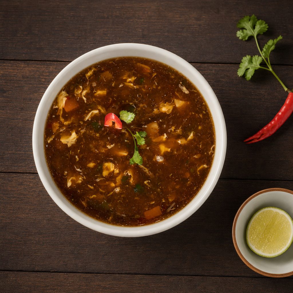 Chicken Hot & Sour Soup (16 oz).