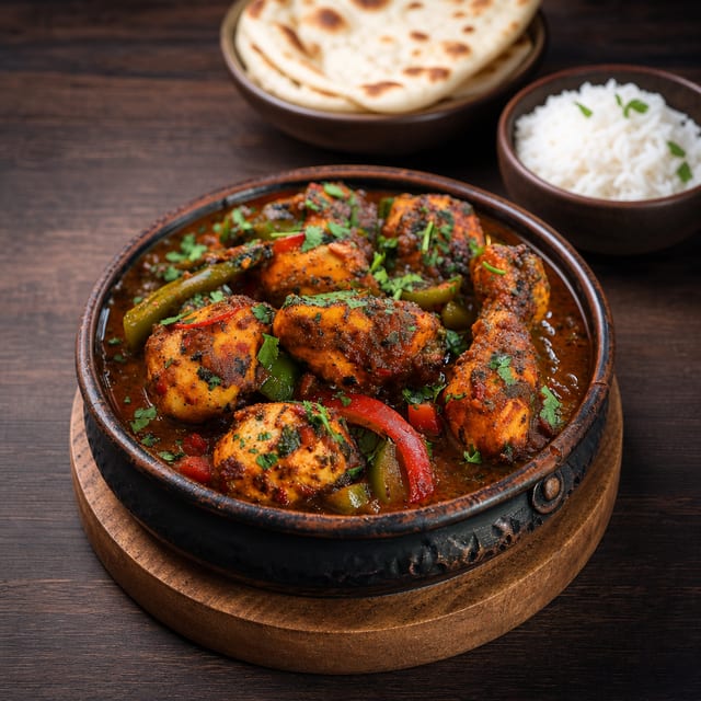 Kadai Chicken.