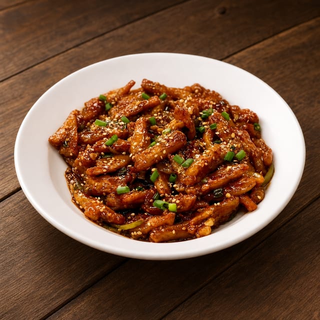 Chilli Potato Fries.