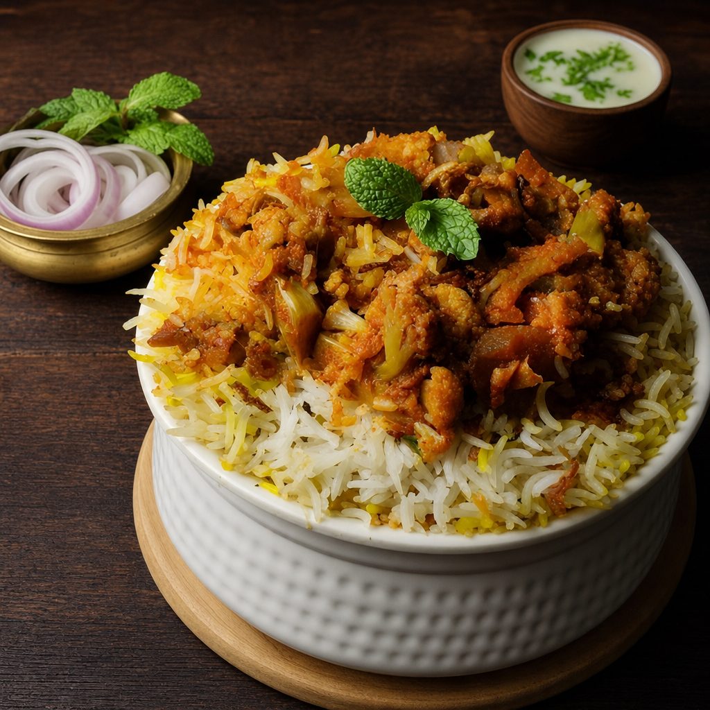 Gobi Biryani.