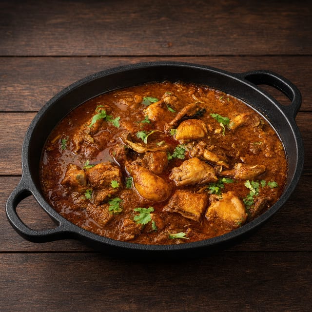 Chettinadu Chicken Curry.