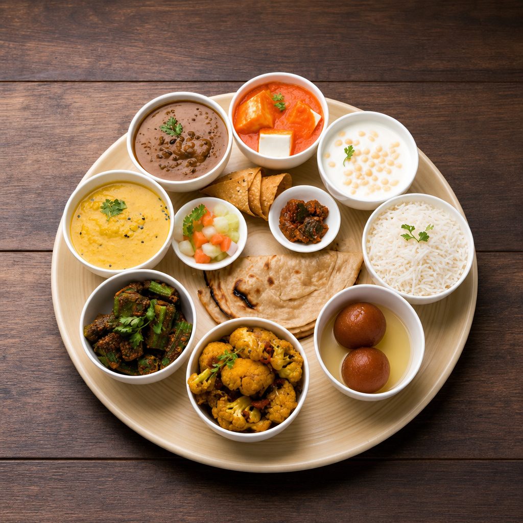 Veg Thali.