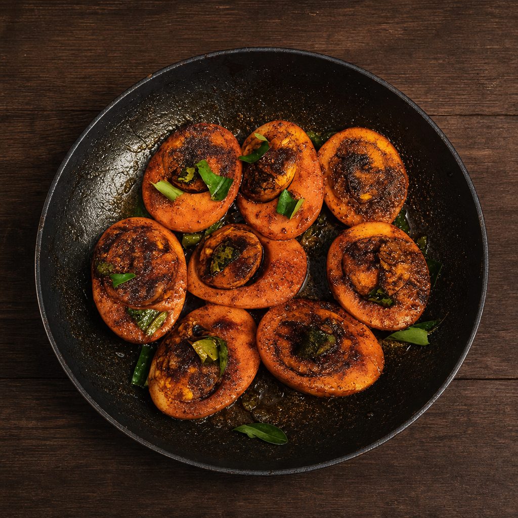 Egg Vepudu/Fry.