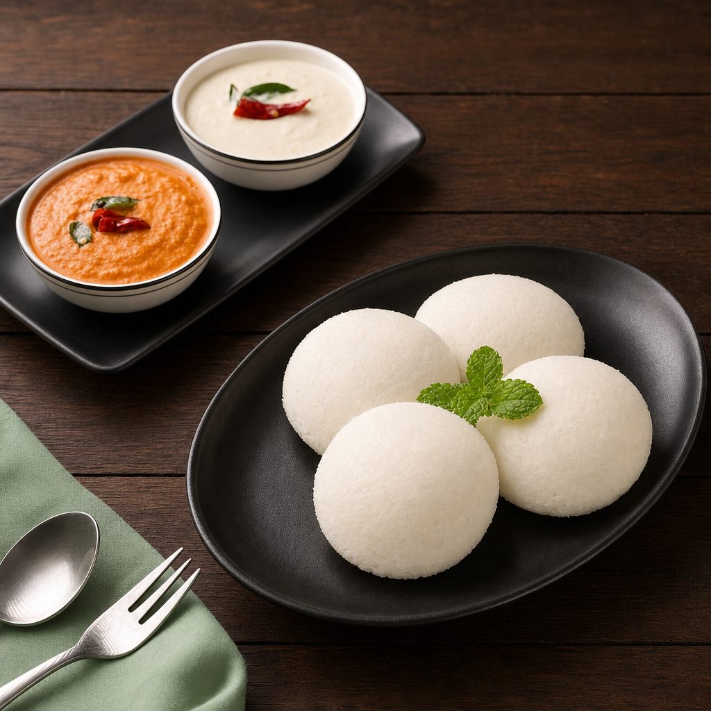 Idli (4 pcs).