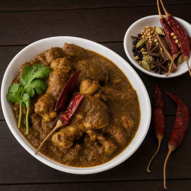 Gongura Chicken Curry.