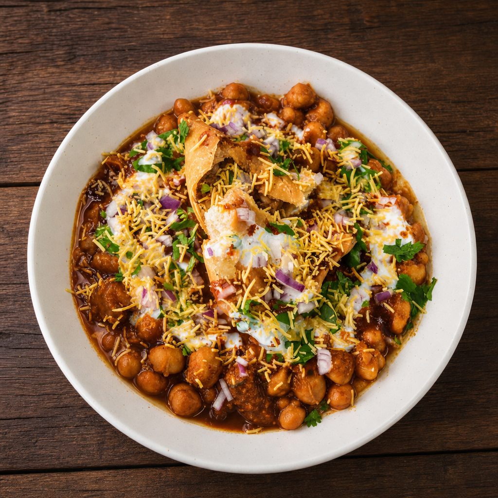 Samosa Chaat.