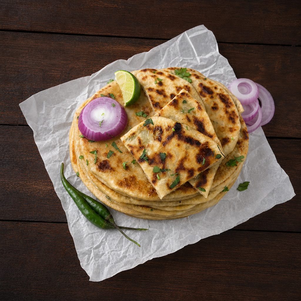 Aloo Parata (3 pcs).