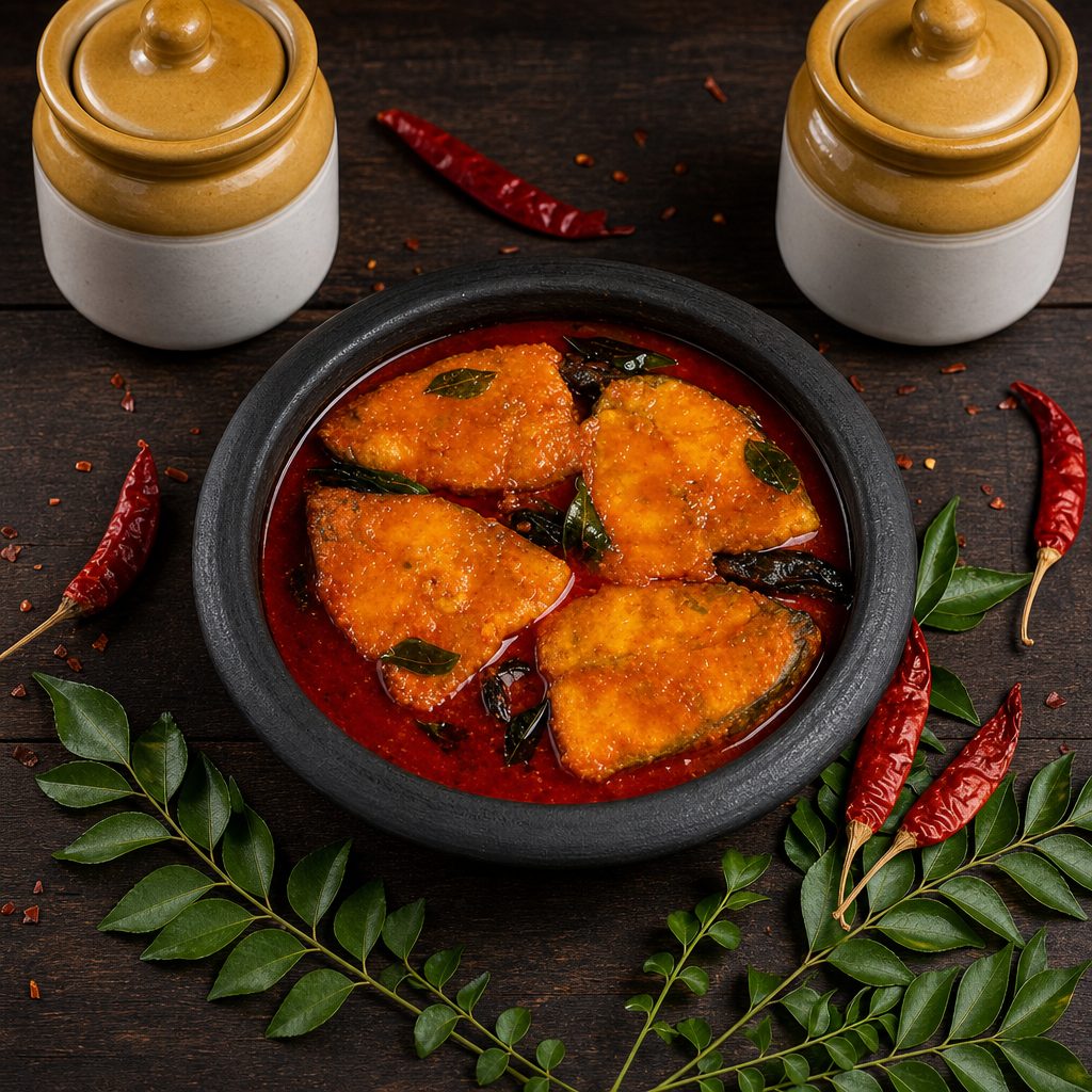 Chettinadu Fish Curry.