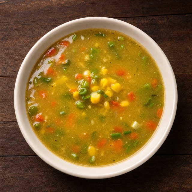 Veg Corn Soup (16 0z).