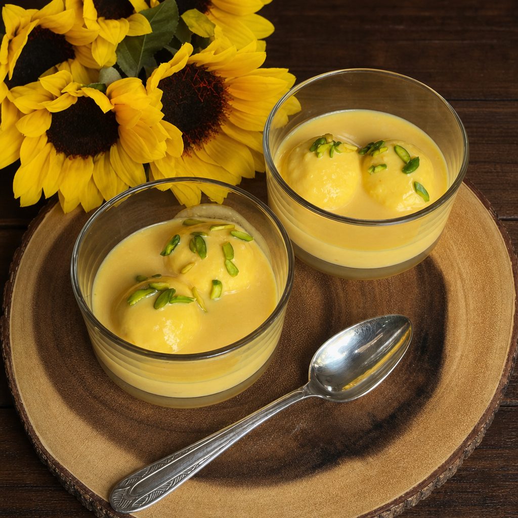 Mango Rasmalai (3 pcs).