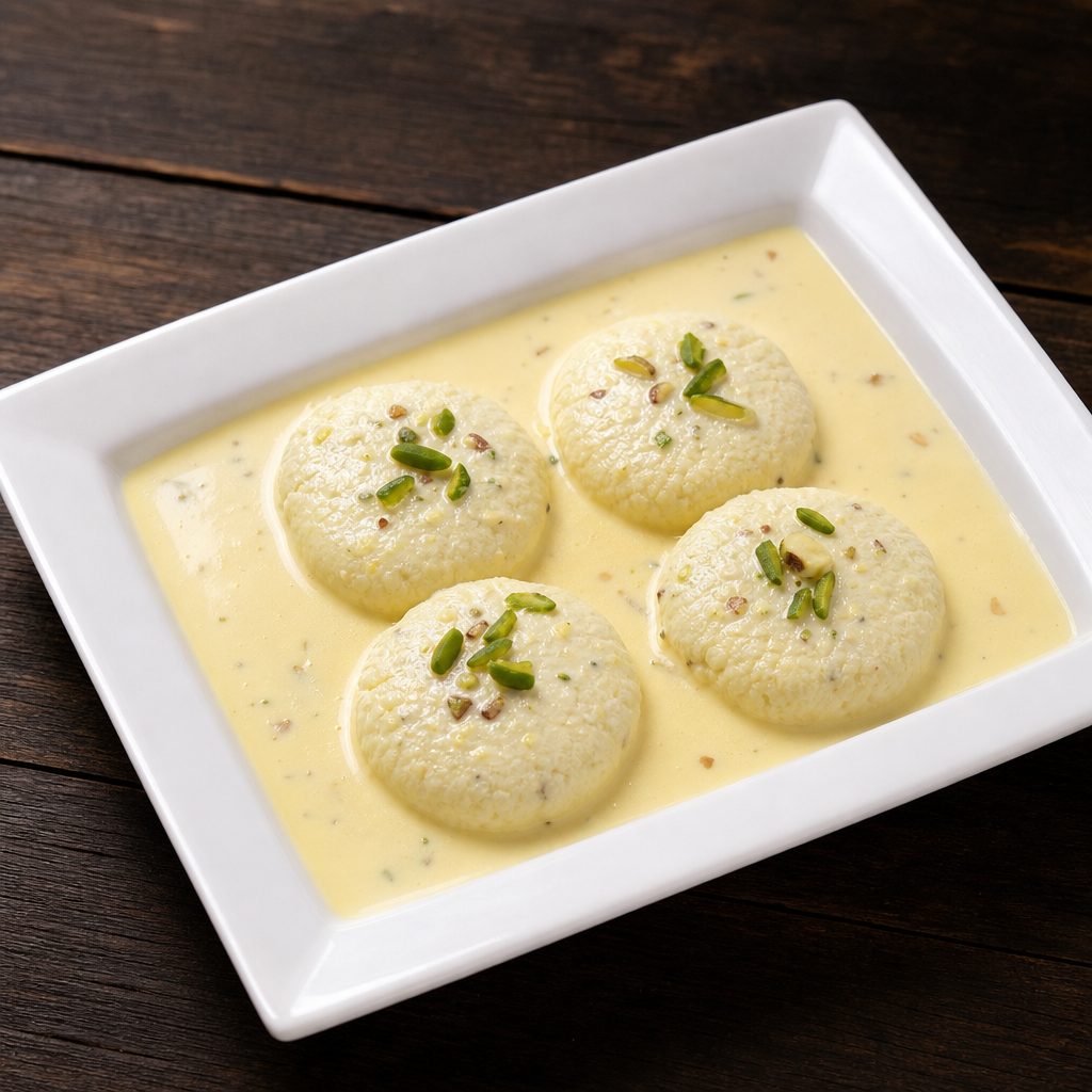 Pista Rasmalai (4 pcs).