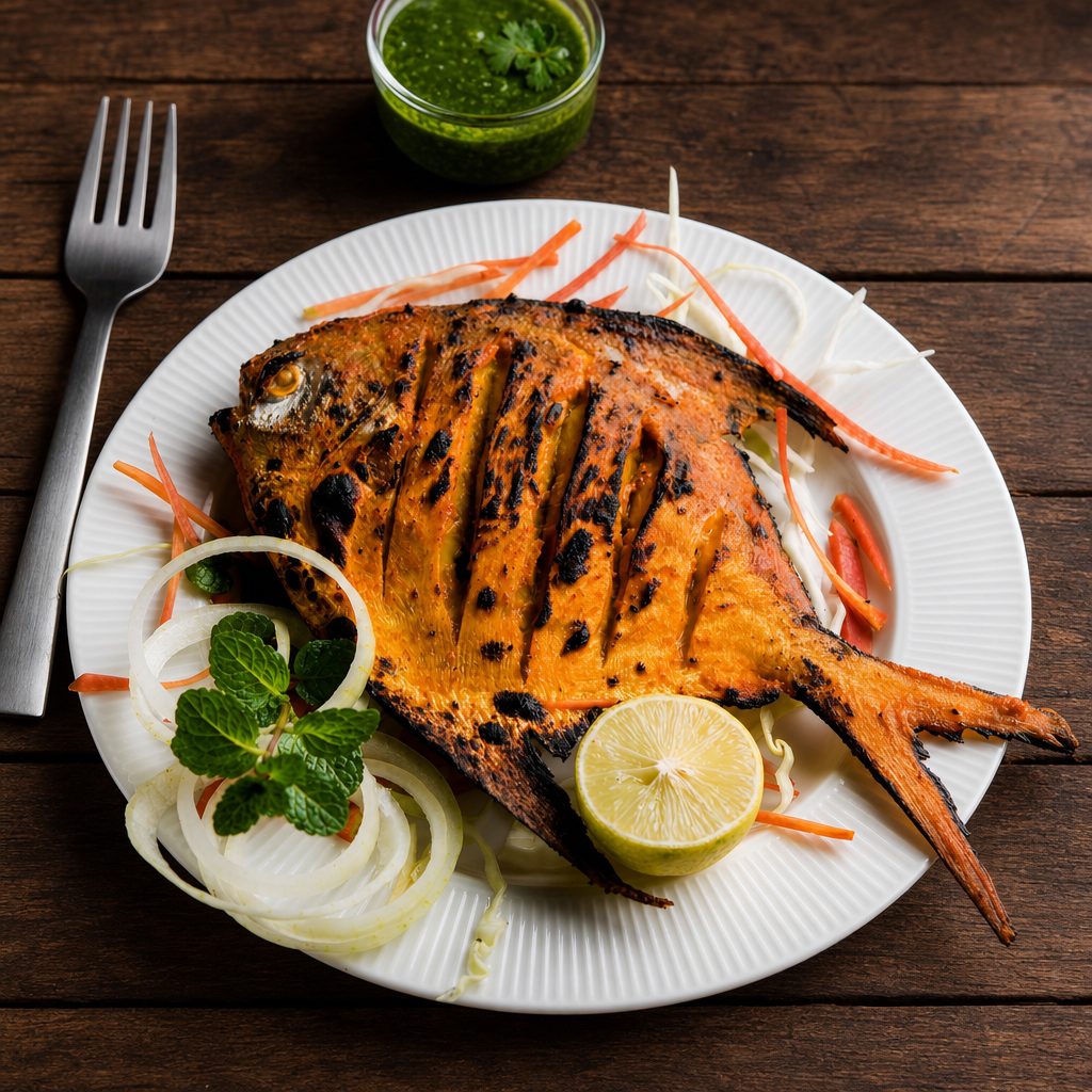 Tandoori/Tawa Fish (Whole Fish).