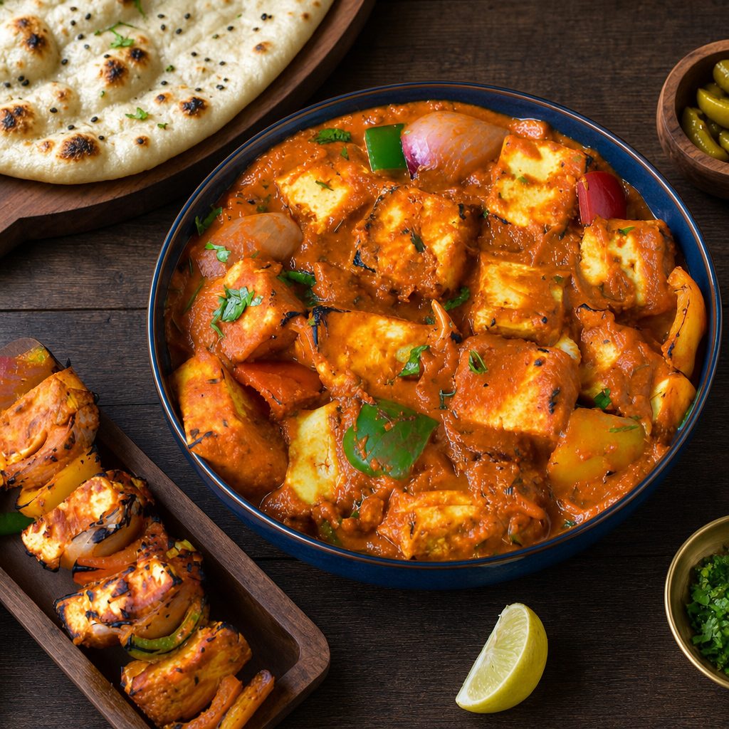 Paneer Tikka Masala.