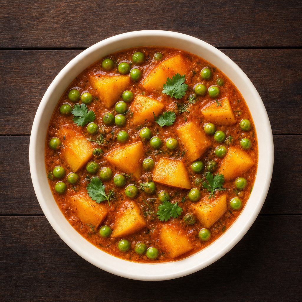 Aloo Mutter.