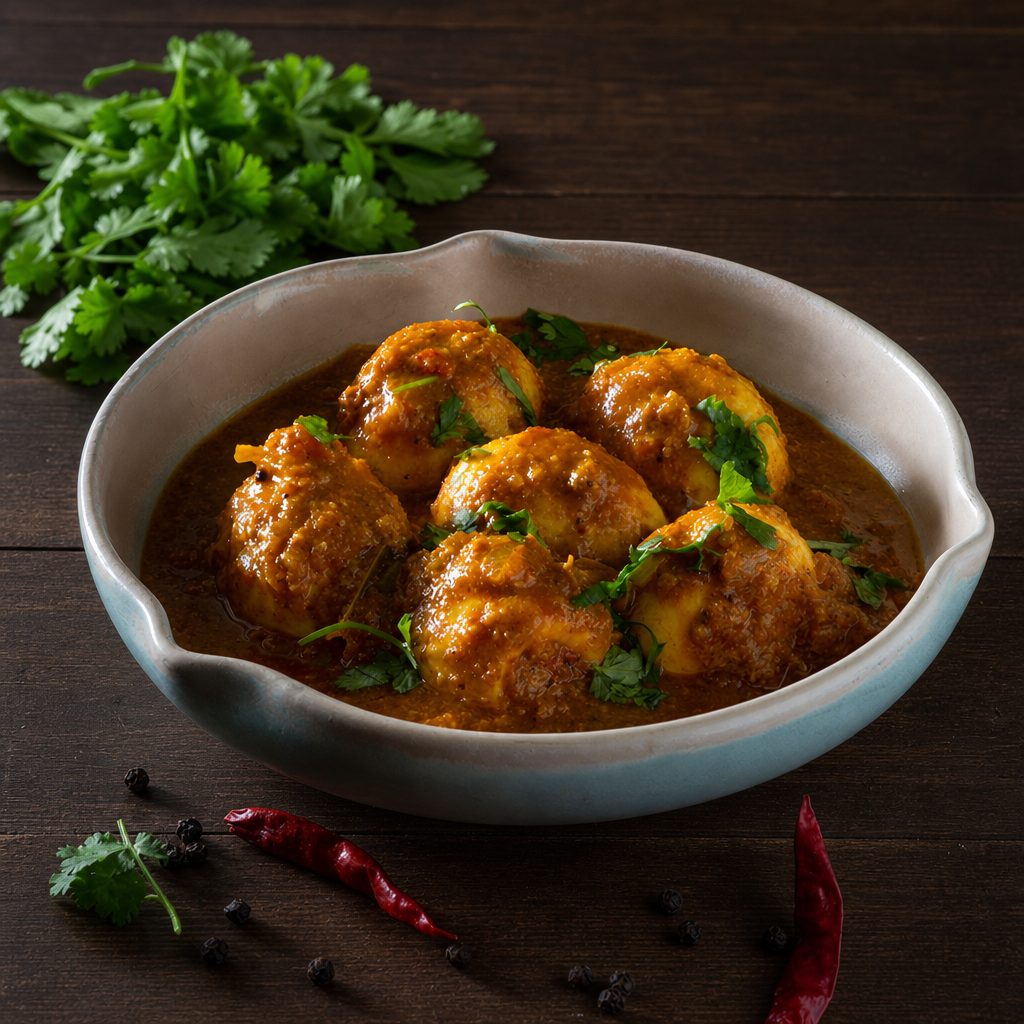 Egg Chettinadu.