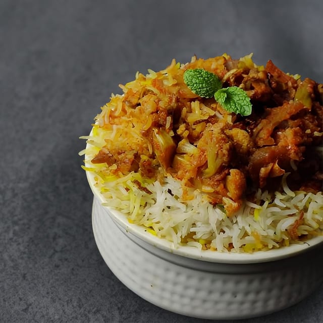 Gobi Biryani.