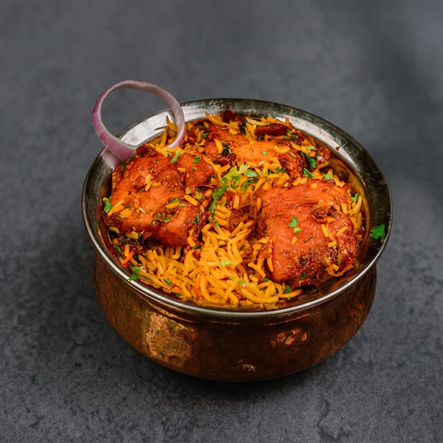 Paneer Biryani.
