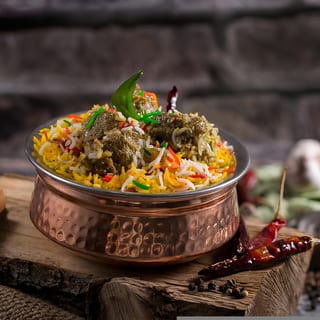 Goat Fry Biryani