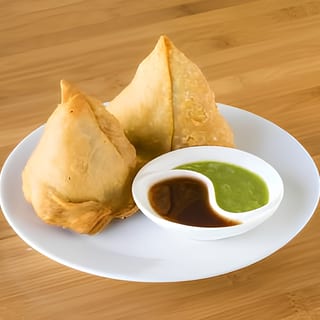 Veg Samosas (2 pcs)