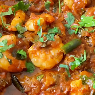 Chettinadu Shrimp Curry