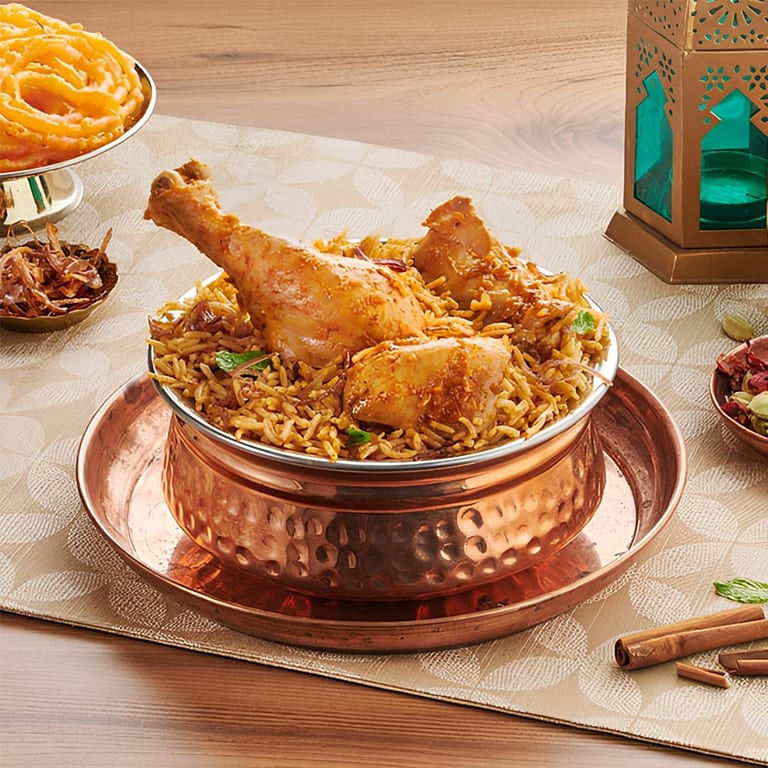 Delicious Chicken Dum Biryani